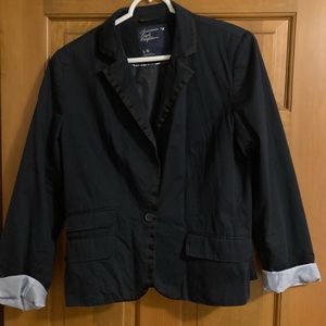 American Eagle Dark Navy Blazer- Size L